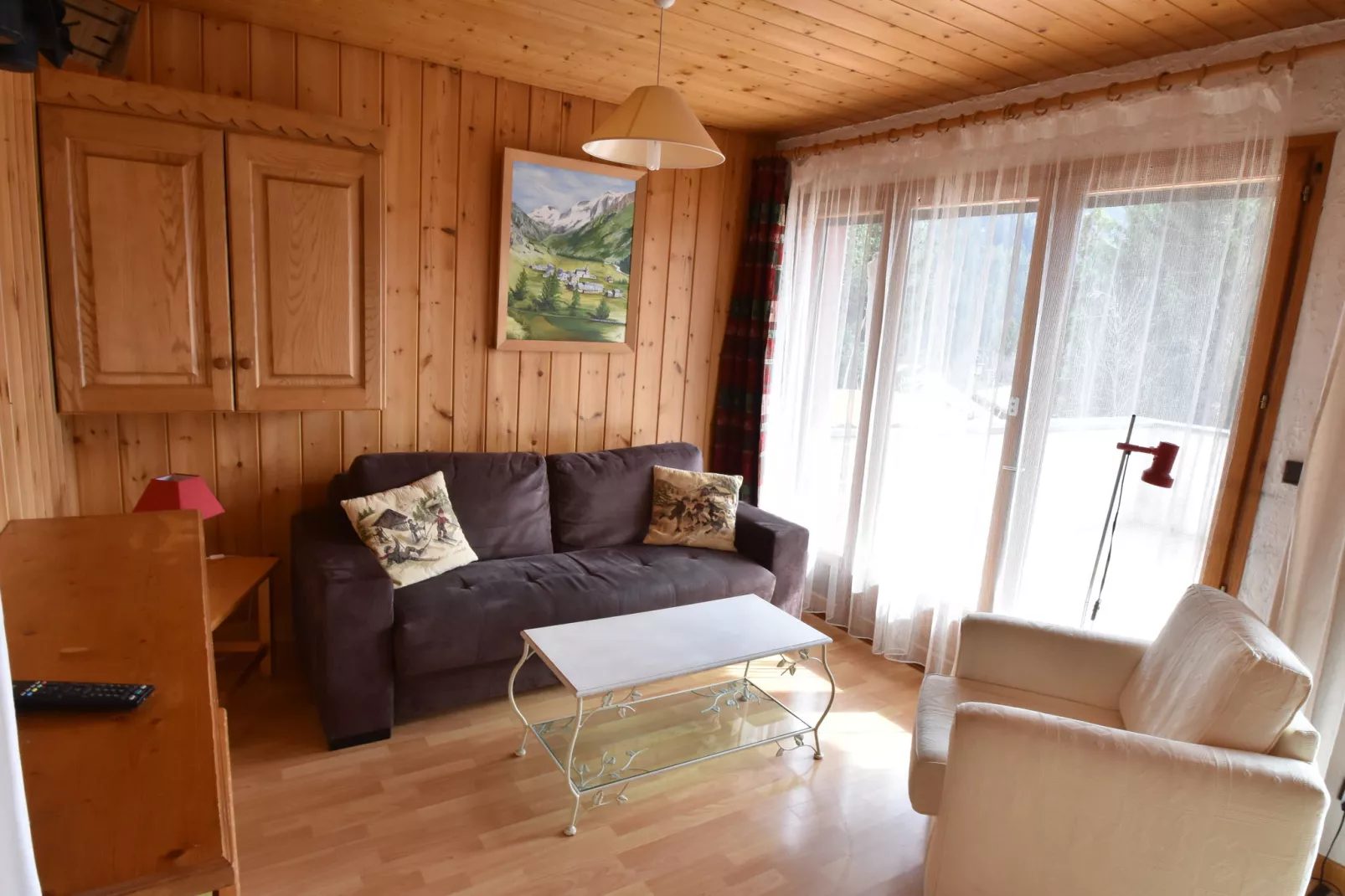 Chalet Appartement Le Pointon 3-Living room