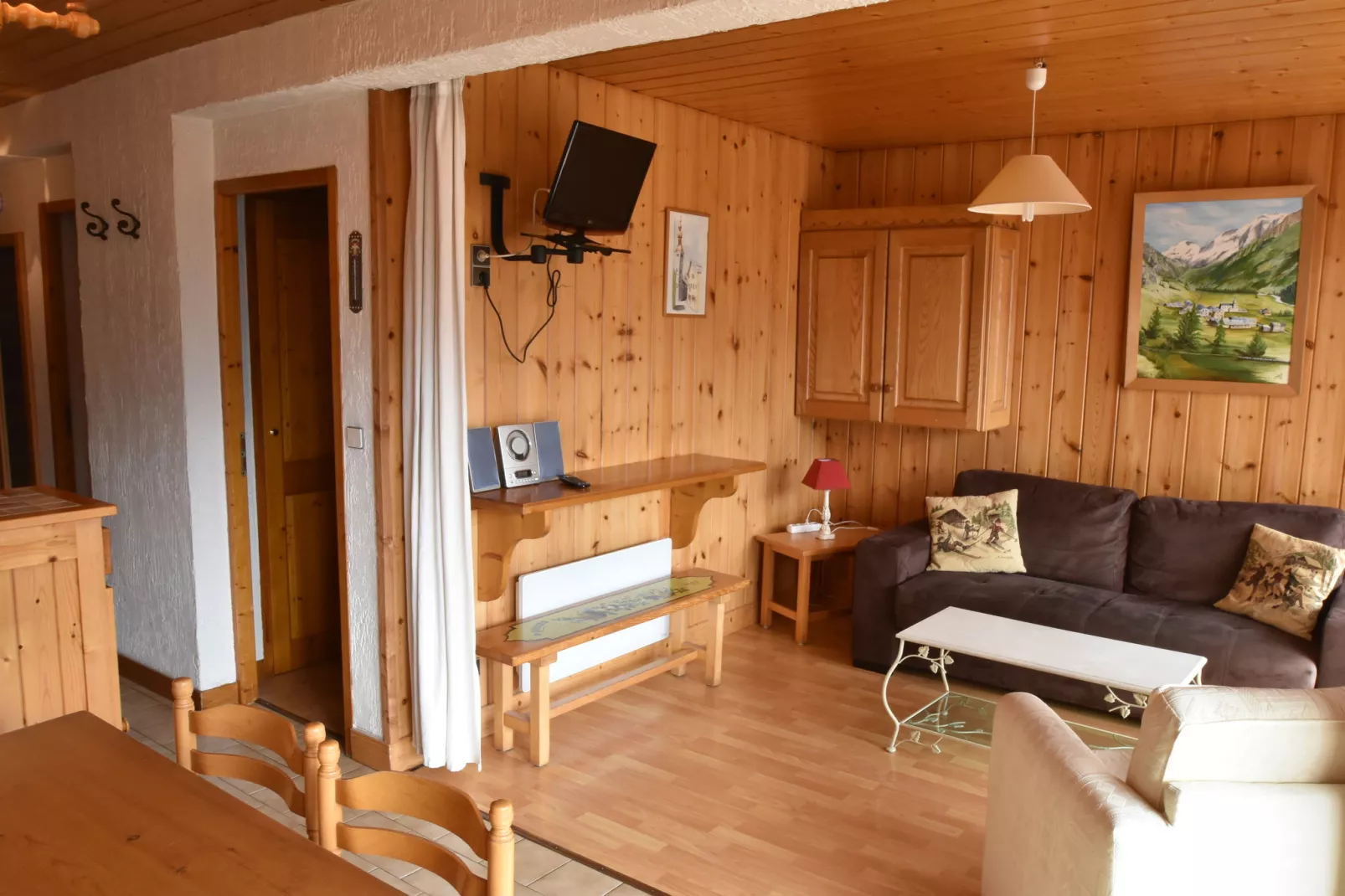Chalet Appartement Le Pointon 3-Living room