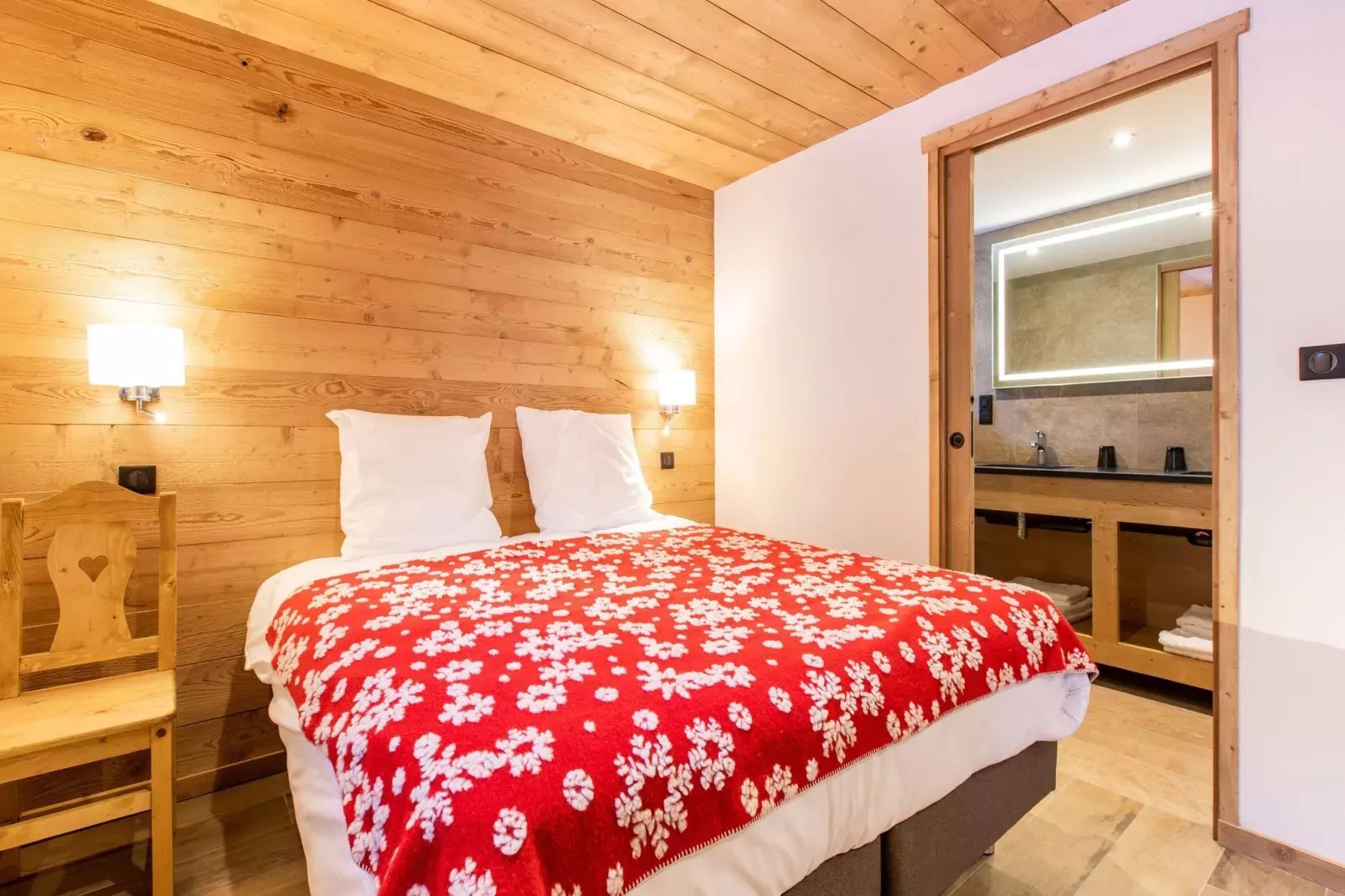 CHALET LE KB-Bedroom