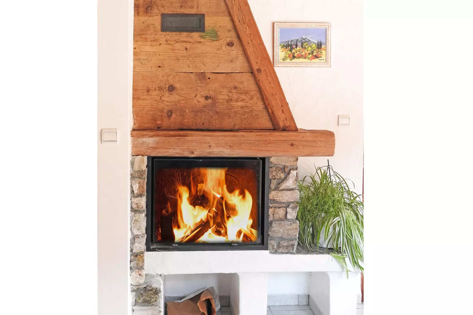 Chalet Carella-Living room