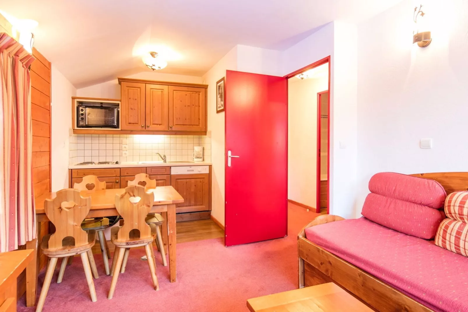 Les Chalets de la Ramoure 3-Living room