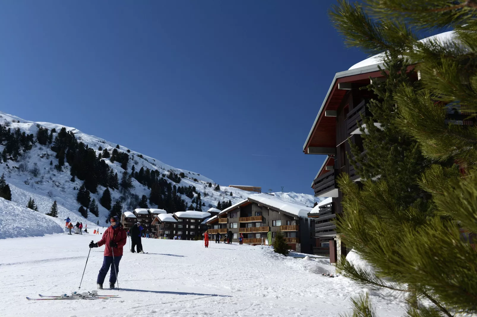 Résidence Le Hameau du Mottaret 3-Area winter 5km