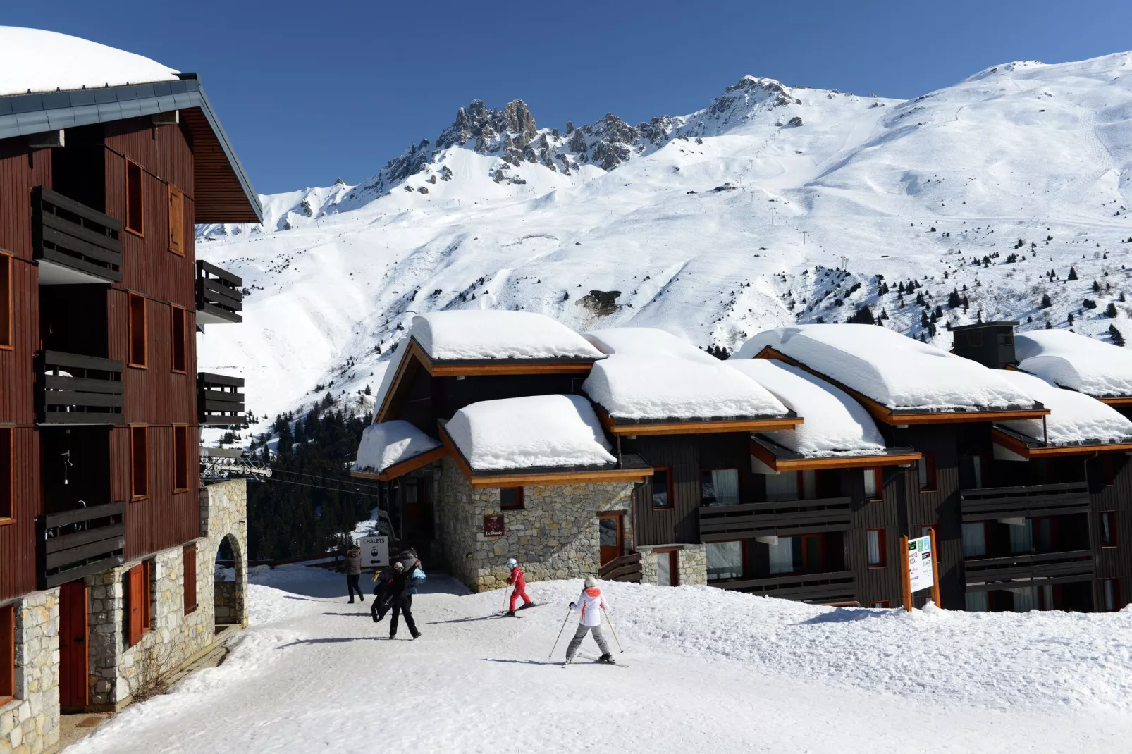 Résidence Le Hameau du Mottaret 4-Exterior winter
