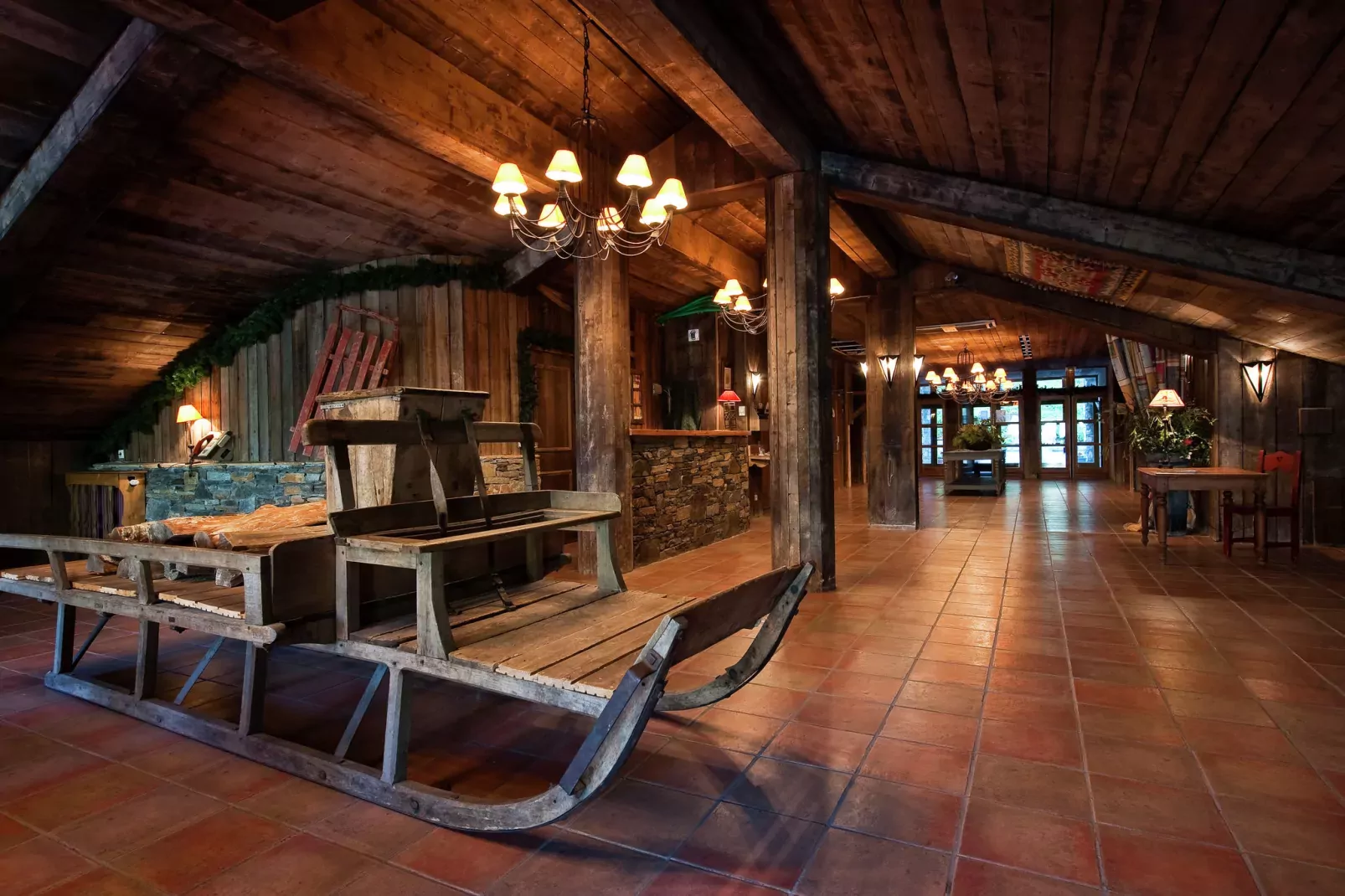 Chalet Altitude Arc 2000 5-Reception hall