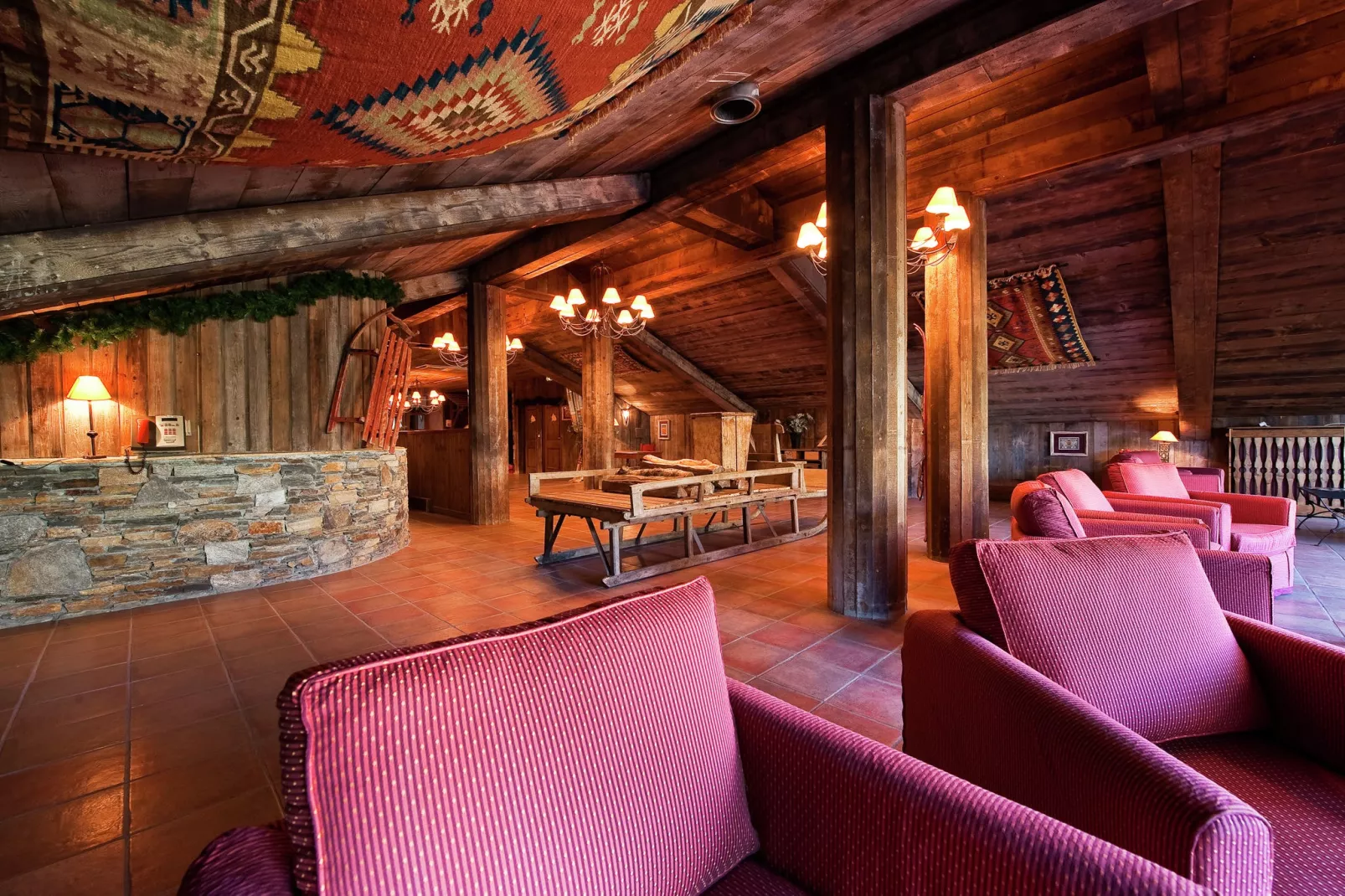 Chalet Altitude Arc 2000 1-Reception hall