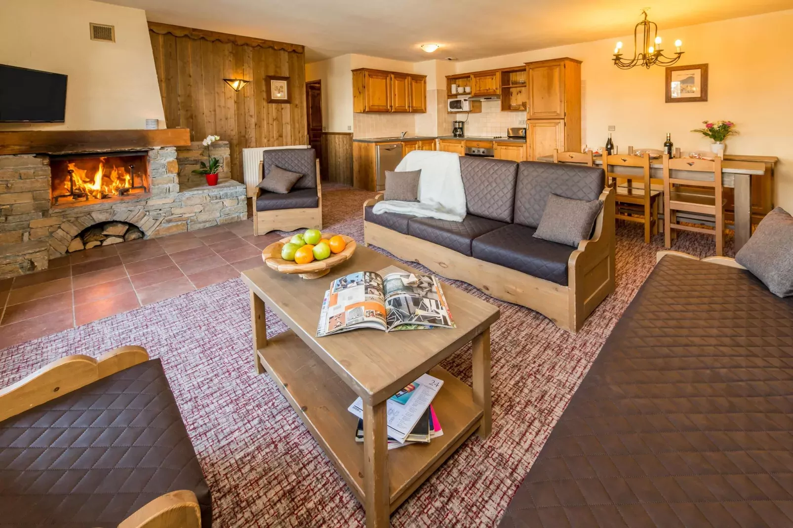 Chalet Altitude Arc 2000 1-Living room