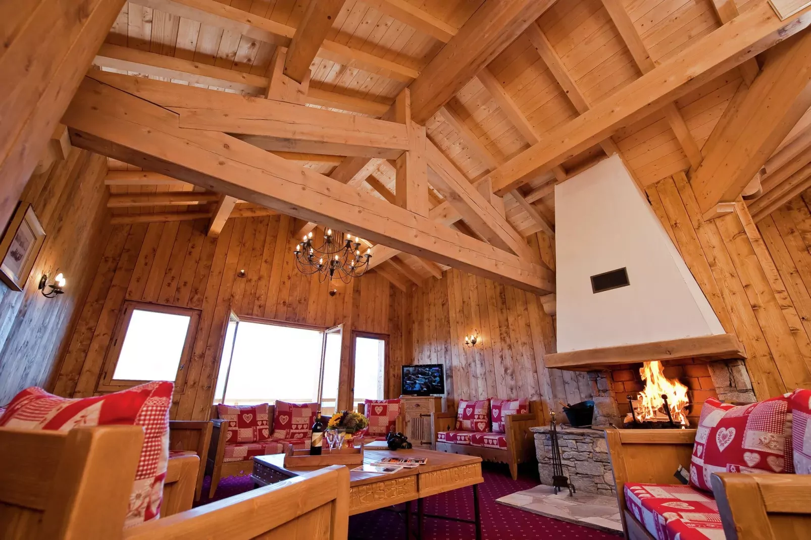 Chalet Le Refuge 3-Salon