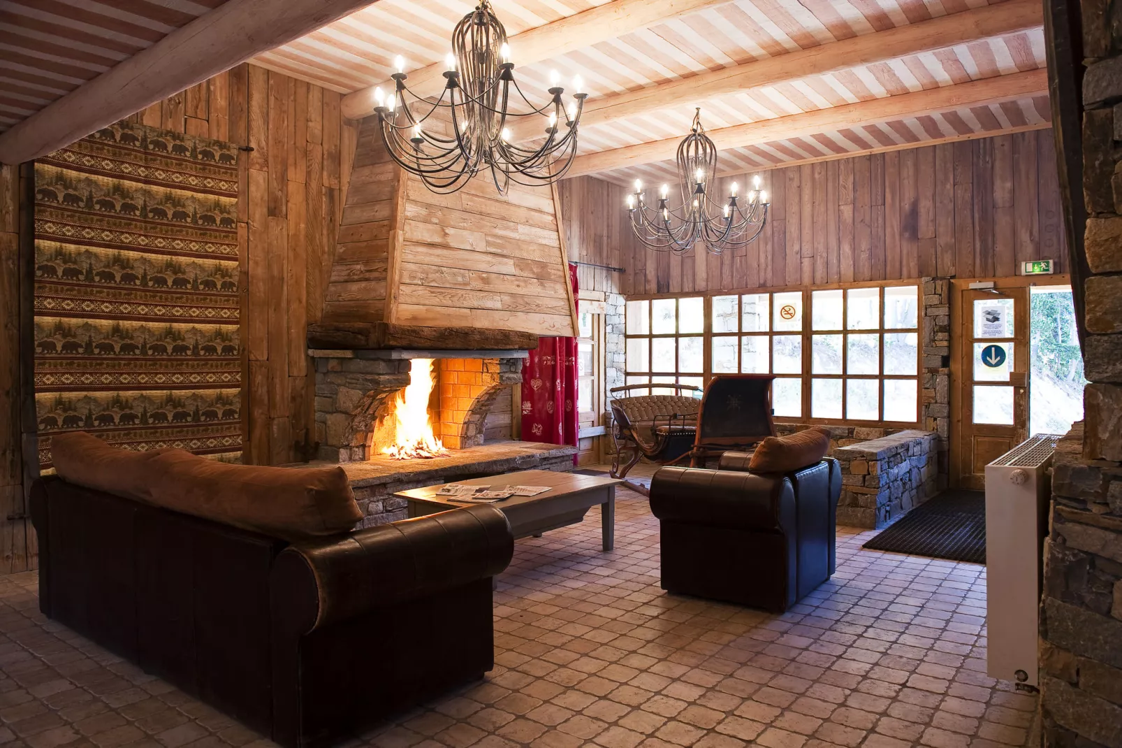 Chalet de L'Ours 3-Reception hall
