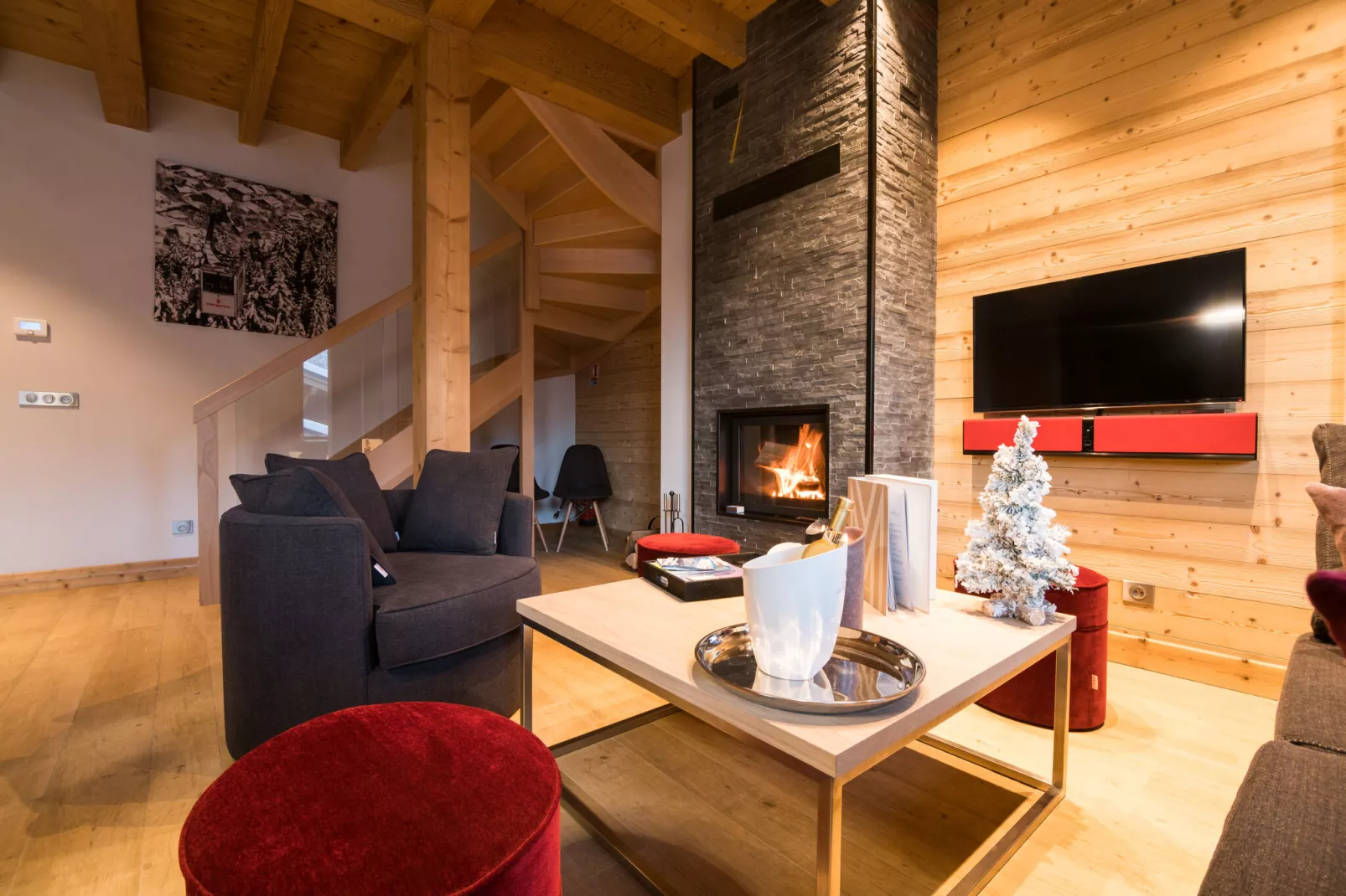 Les Portes de Megève 9-Living room