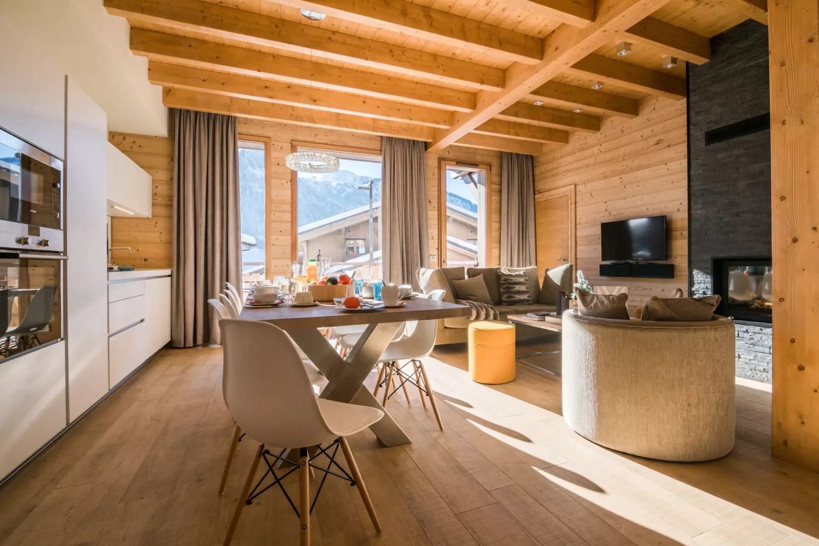 Les Portes de Megève 9-Dining room