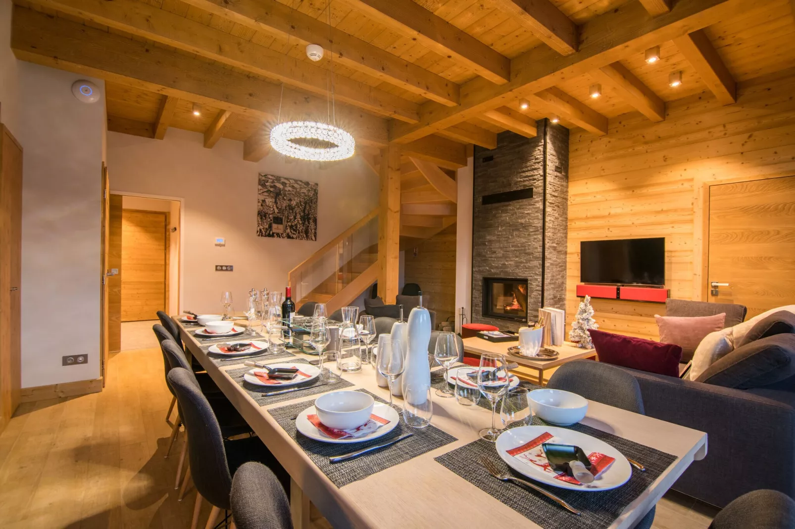 Les Portes de Megève 9-Dining room