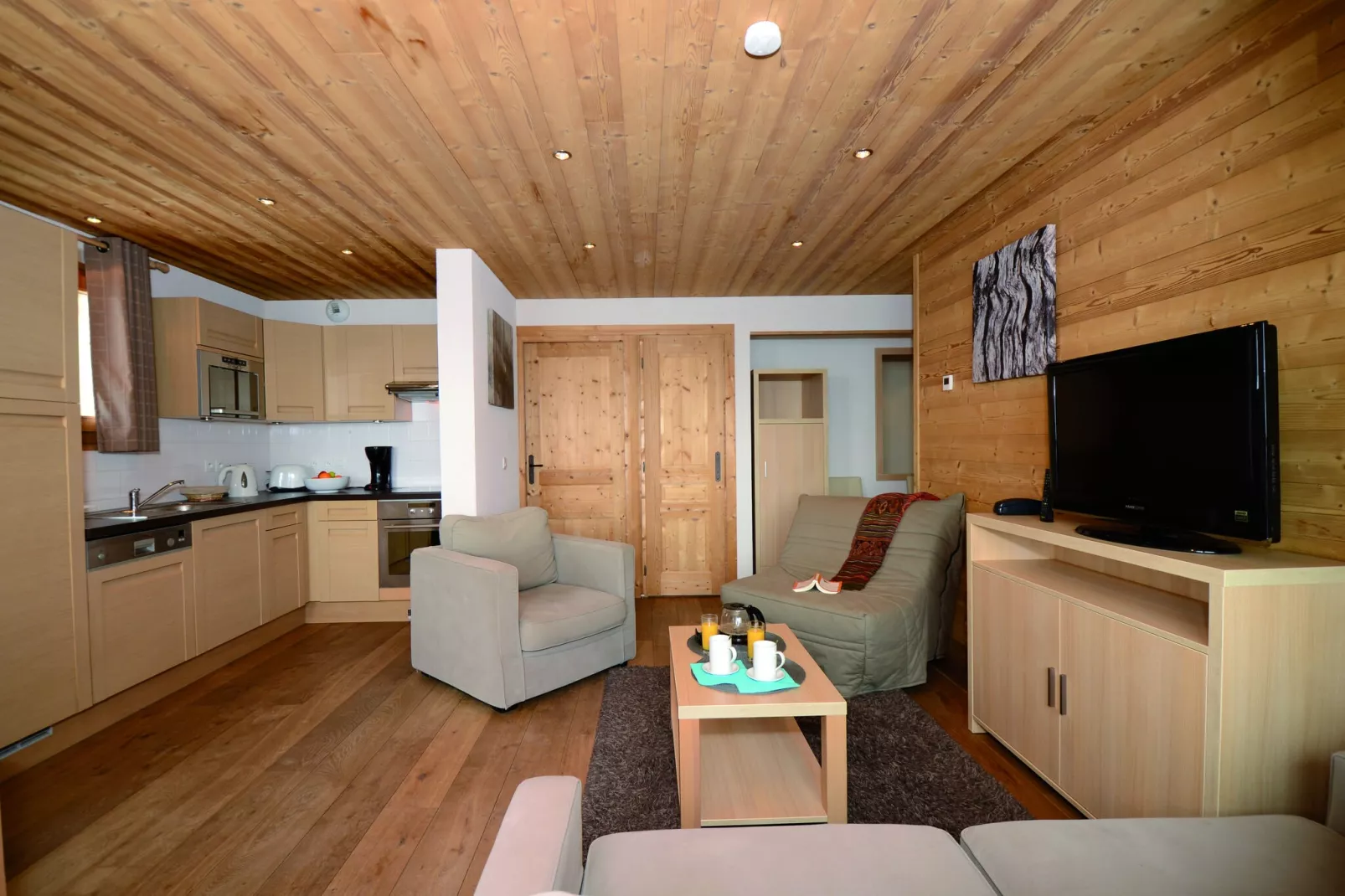 Les Portes du Grand Massif 7-Wohnzimmer