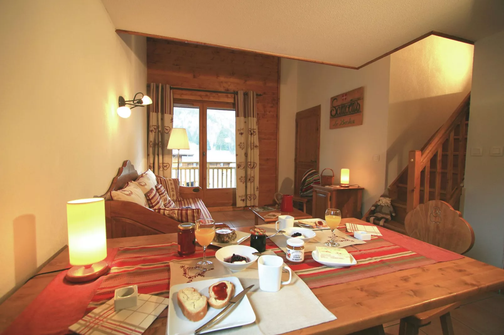 Les Fermes de Samoëns 1-Living room