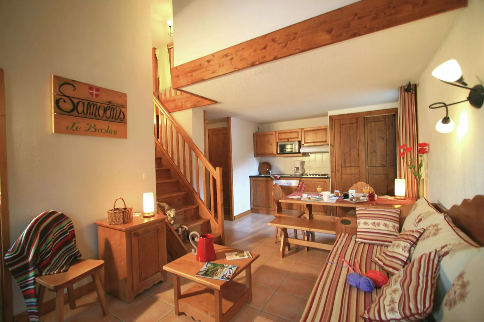 Les Fermes de Samoëns 1-Living room