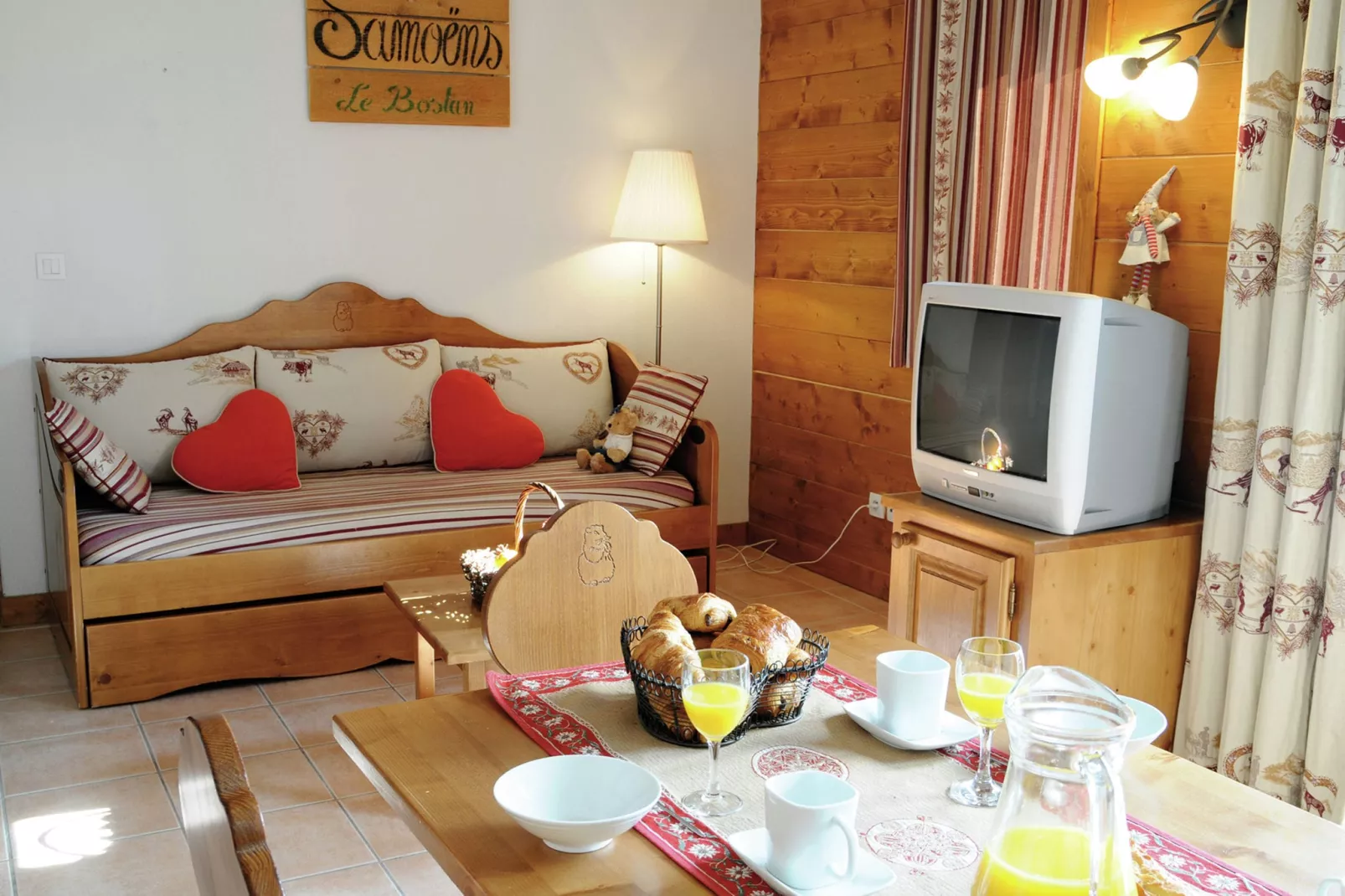 Les Fermes de Samoëns 1-Living room