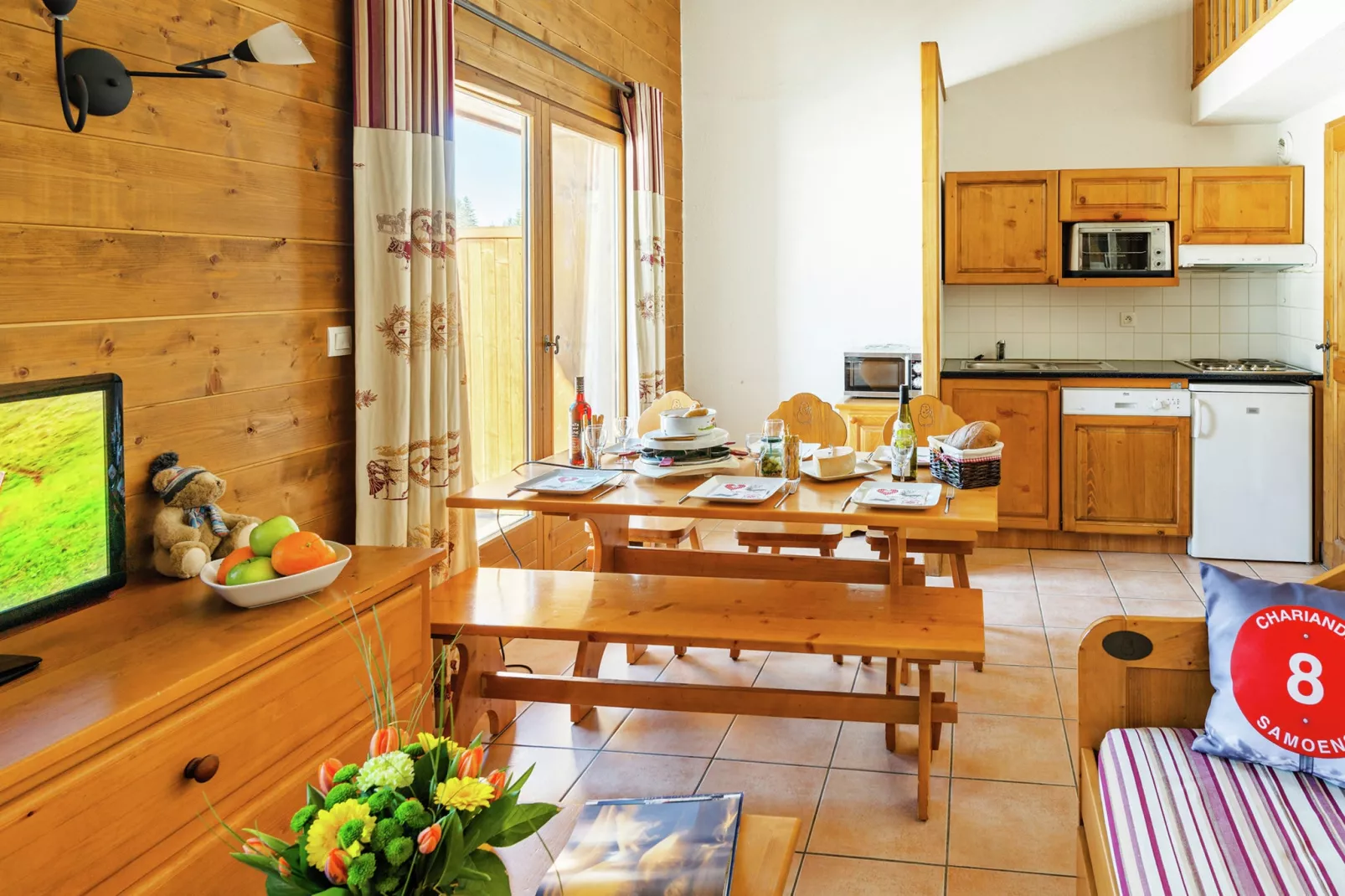 Les Fermes de Samoëns 1-Living room