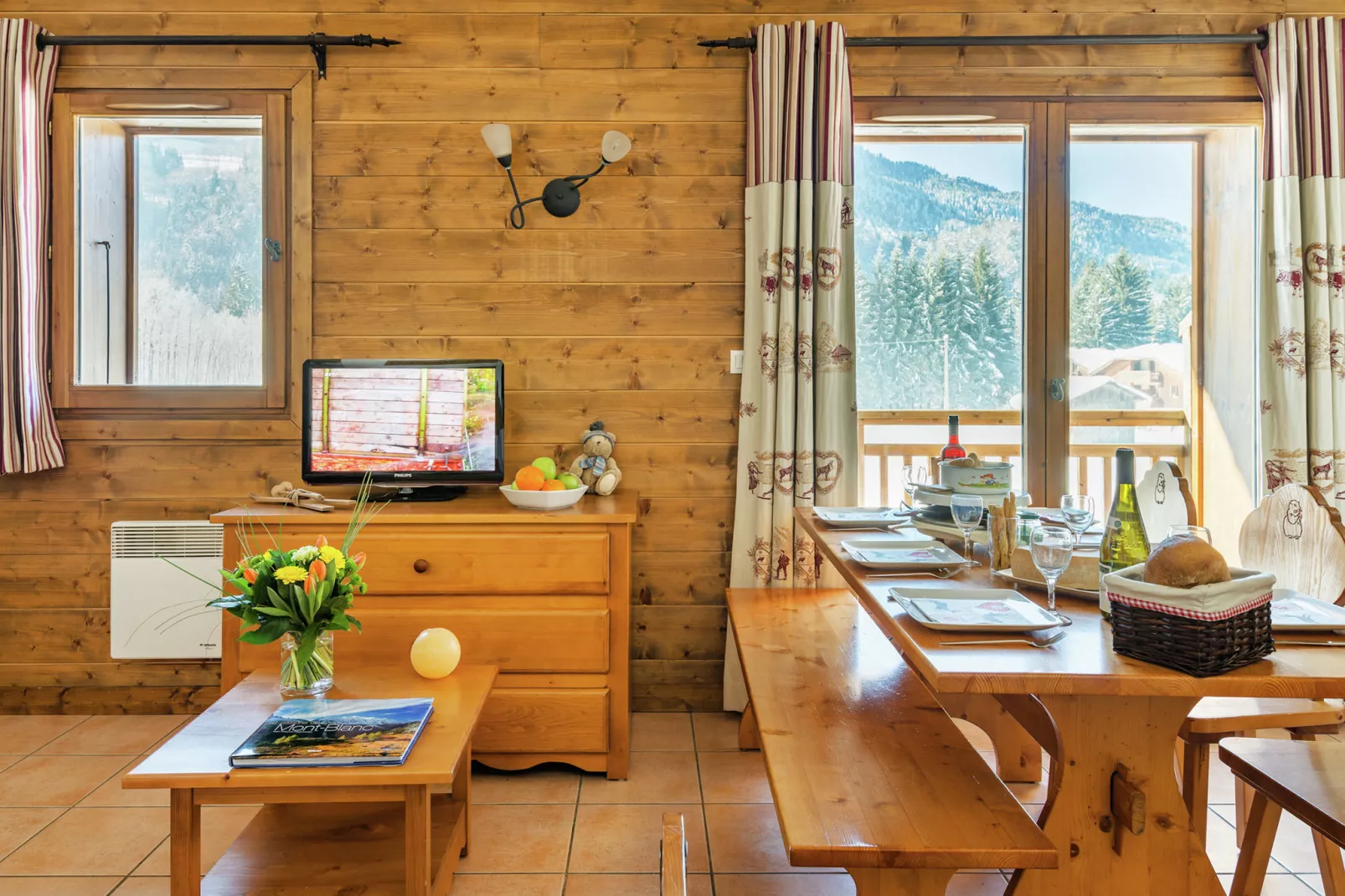 Les Fermes de Samoëns 1-Living room