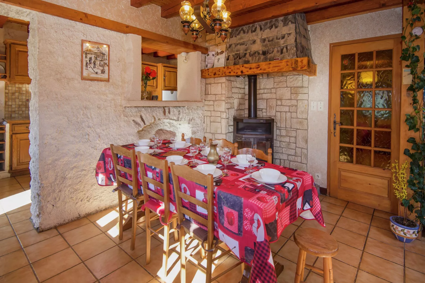 Chalet Le Mont-Dining room
