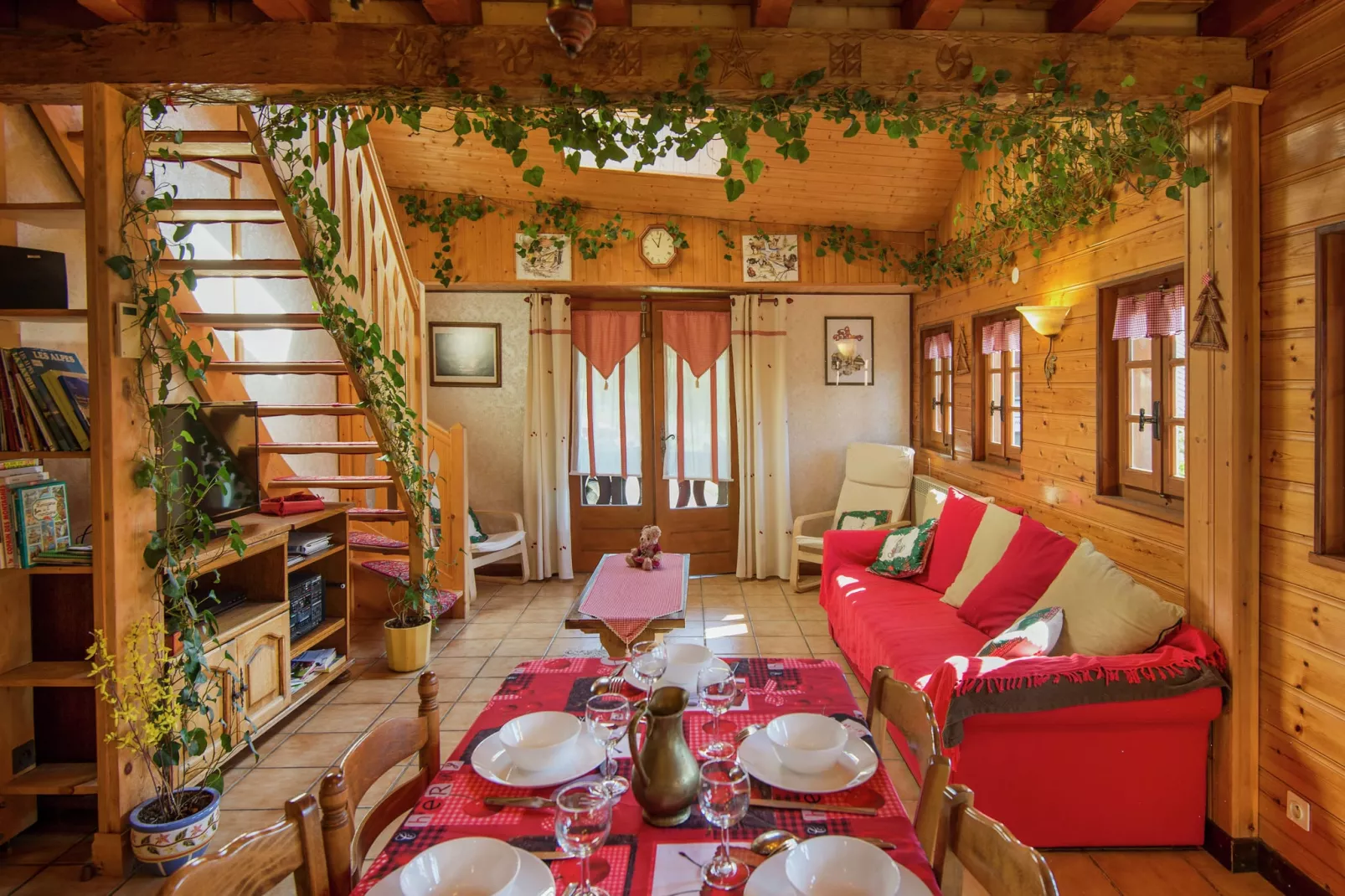 Chalet Le Mont-Living room
