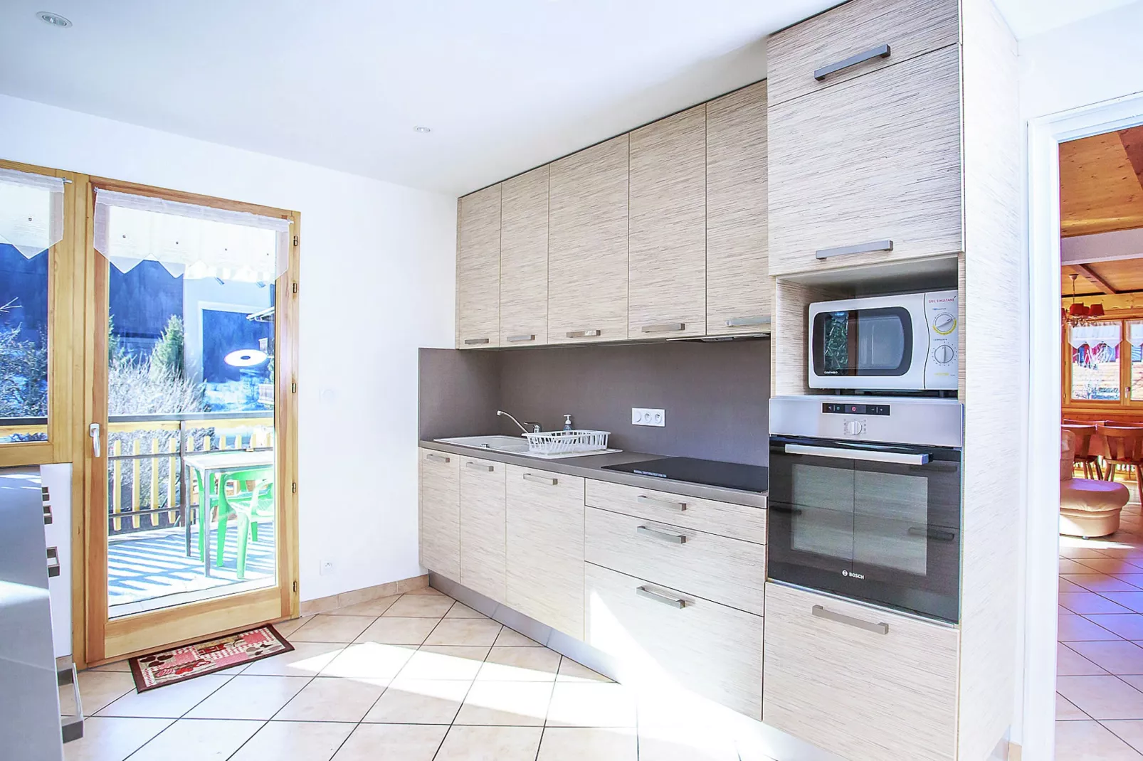 Chalet de la Chapelle-Kitchen