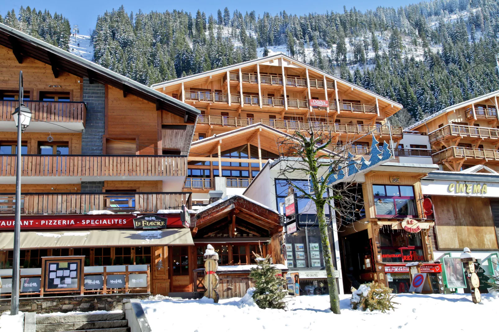 Les Fermes de Chatel 3-Exterior winter