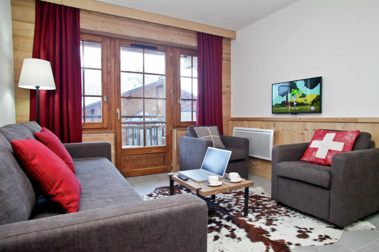 Les Fermes de Chatel 3-Living room