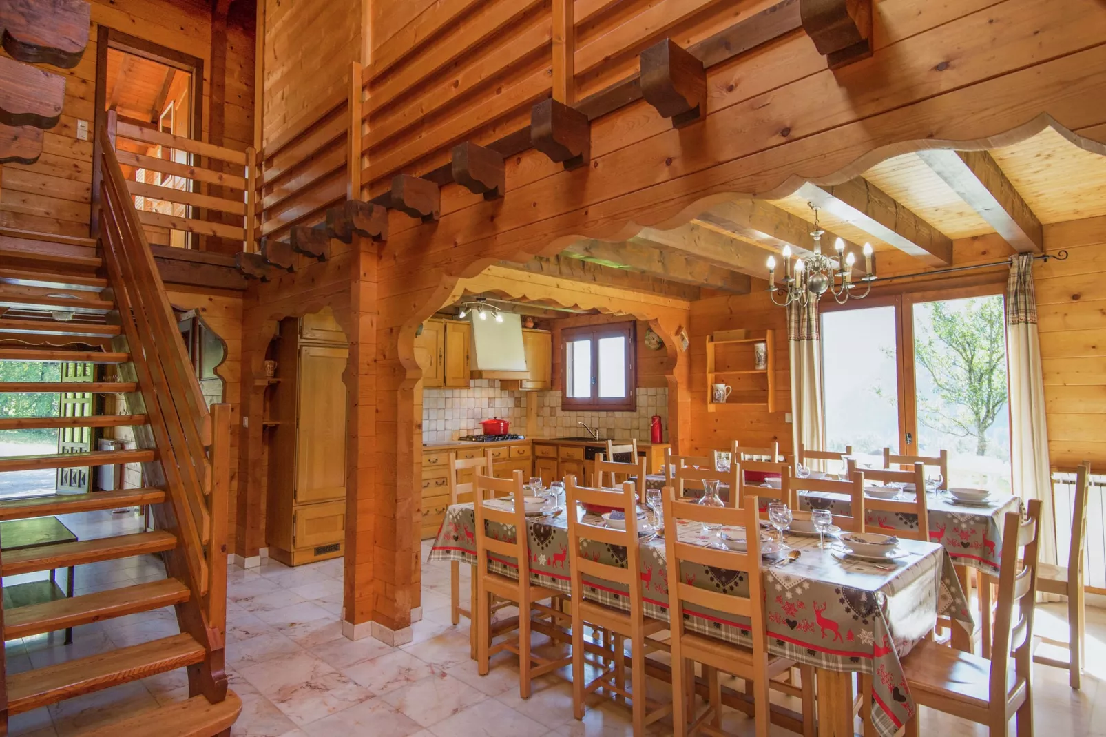 Chalet Alban-Dining room