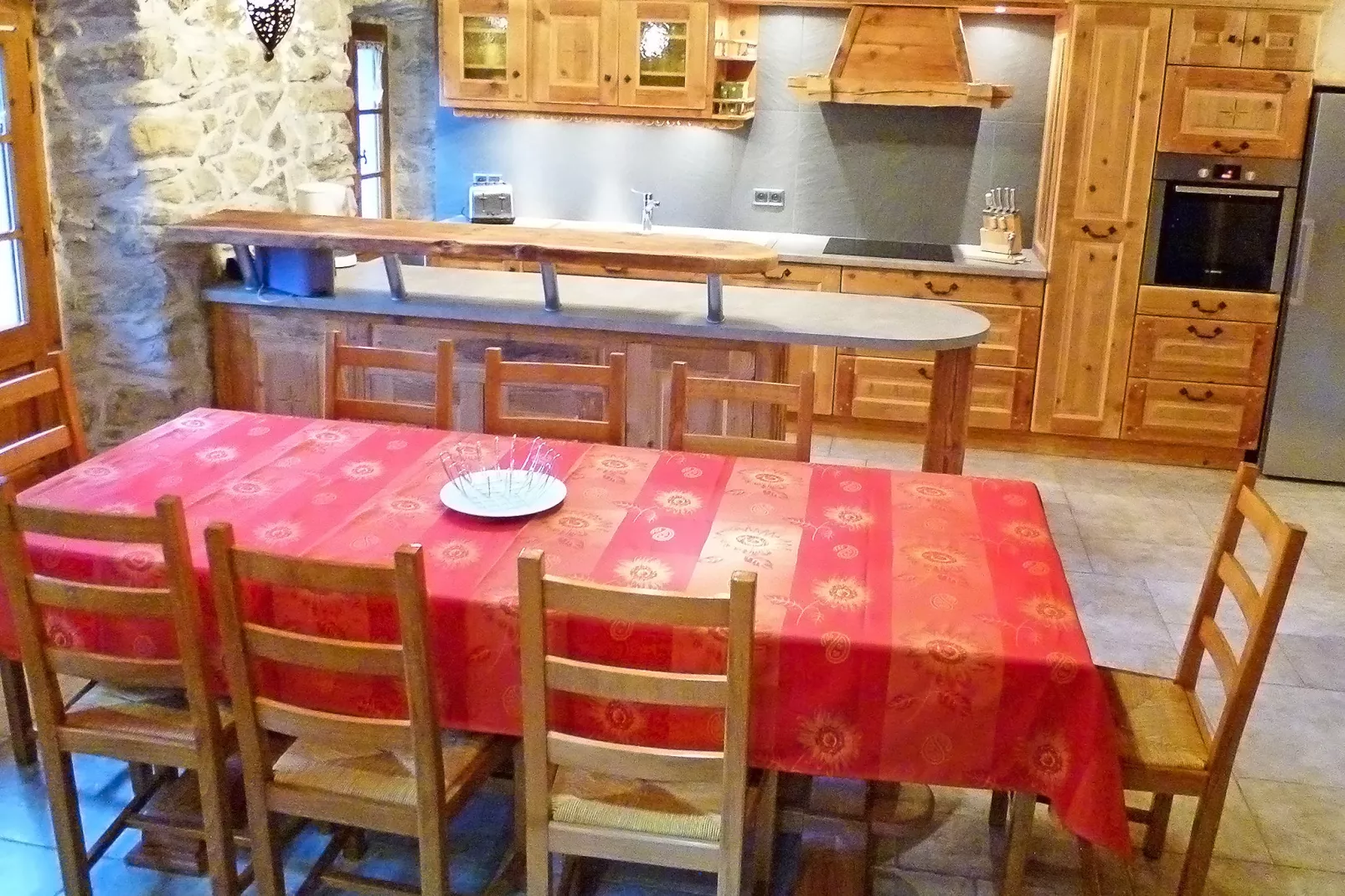 Chalet Petit Châtel-Dining room