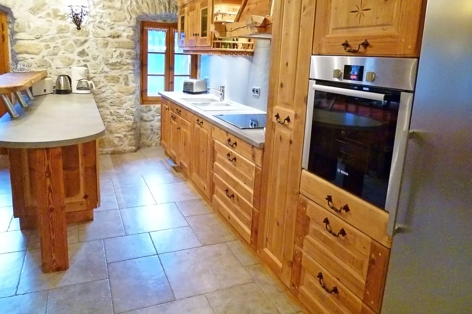 Chalet Petit Châtel-Kitchen