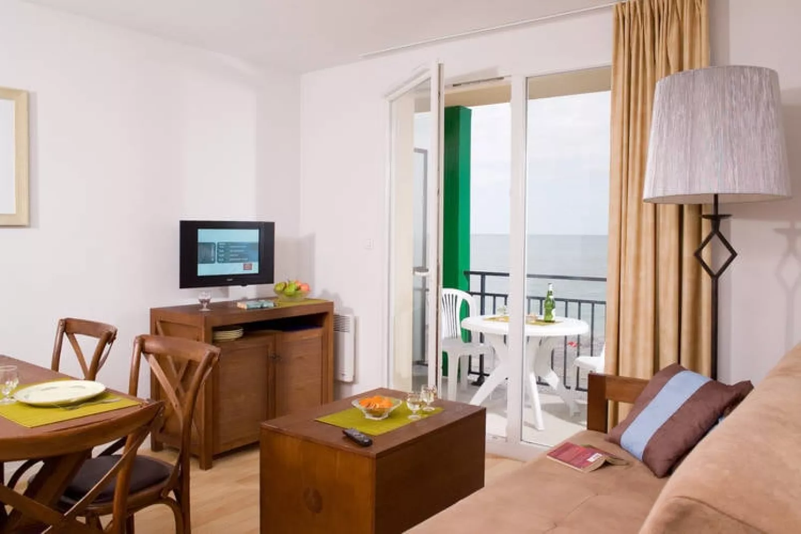 Les Terrasses de la Plage 2-Wohnzimmer