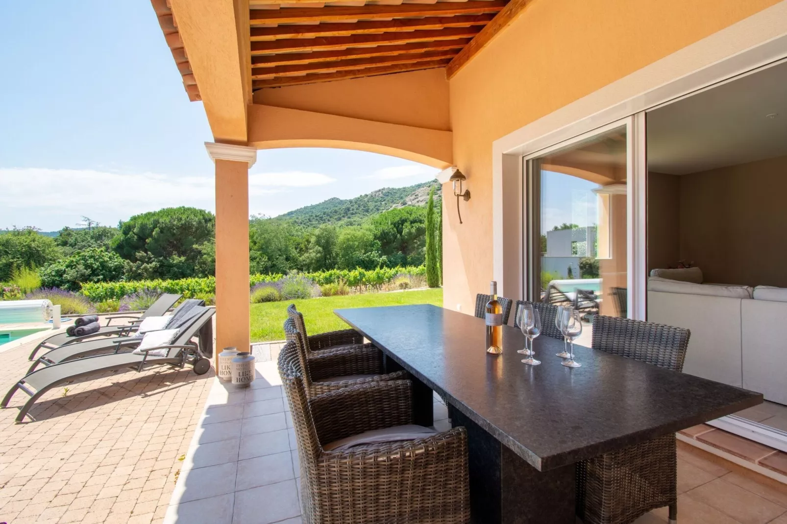 Villa Dumas 8 personen-Terrace balcony