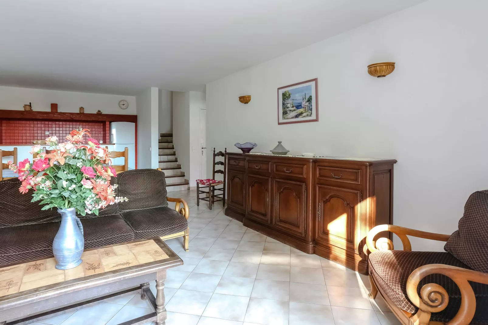 Villa l'Oranger villa 5 pieces piscine privée-Wohnzimmer