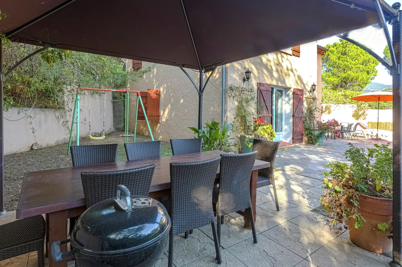 Villa l'Oranger villa 5 pieces piscine privée-Terrassenbalkon