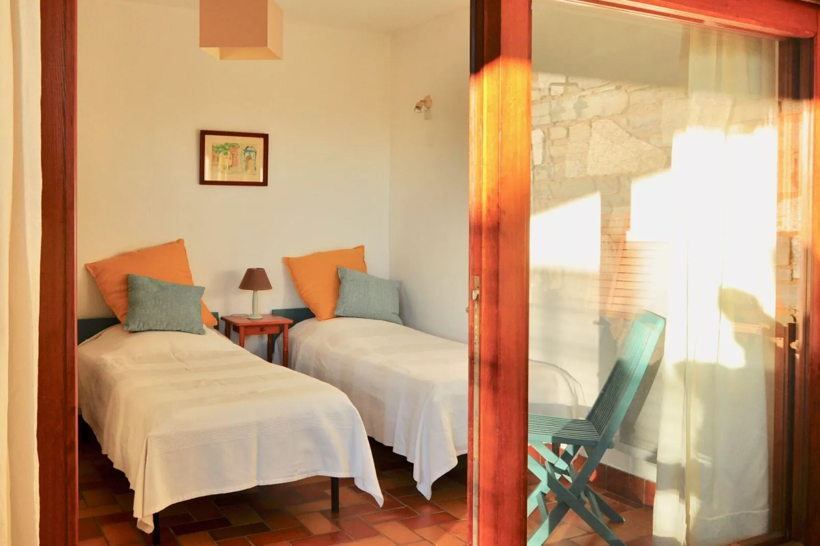 Villa avec piscine vue mer et proche plage à Bormes les Mimosas-Bedroom