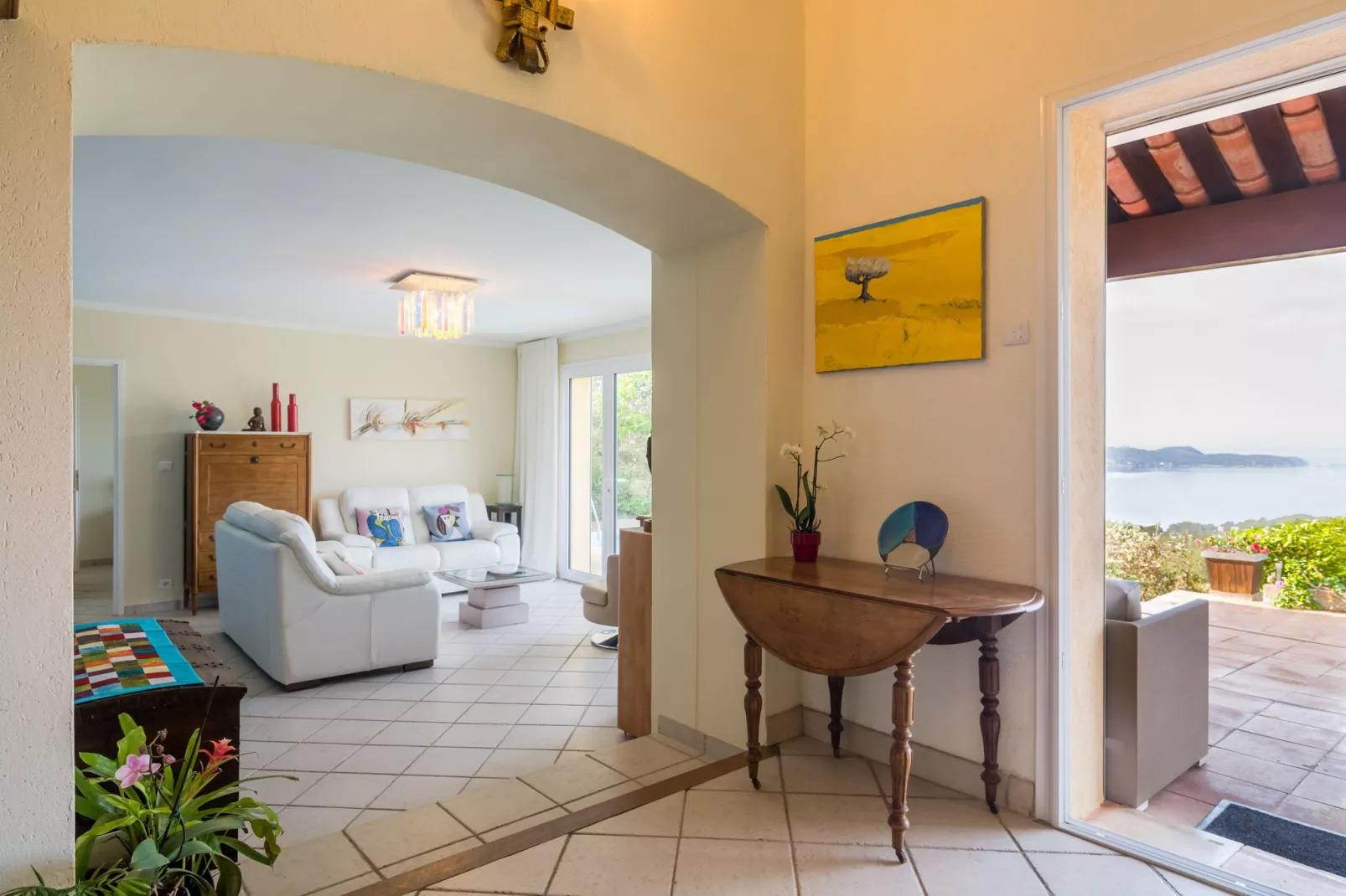 Villa Hyeres-Living room