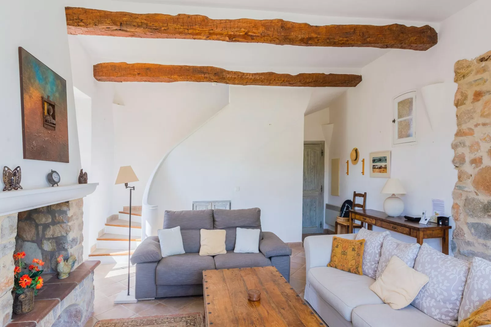 Chateau de Mappe-Living room