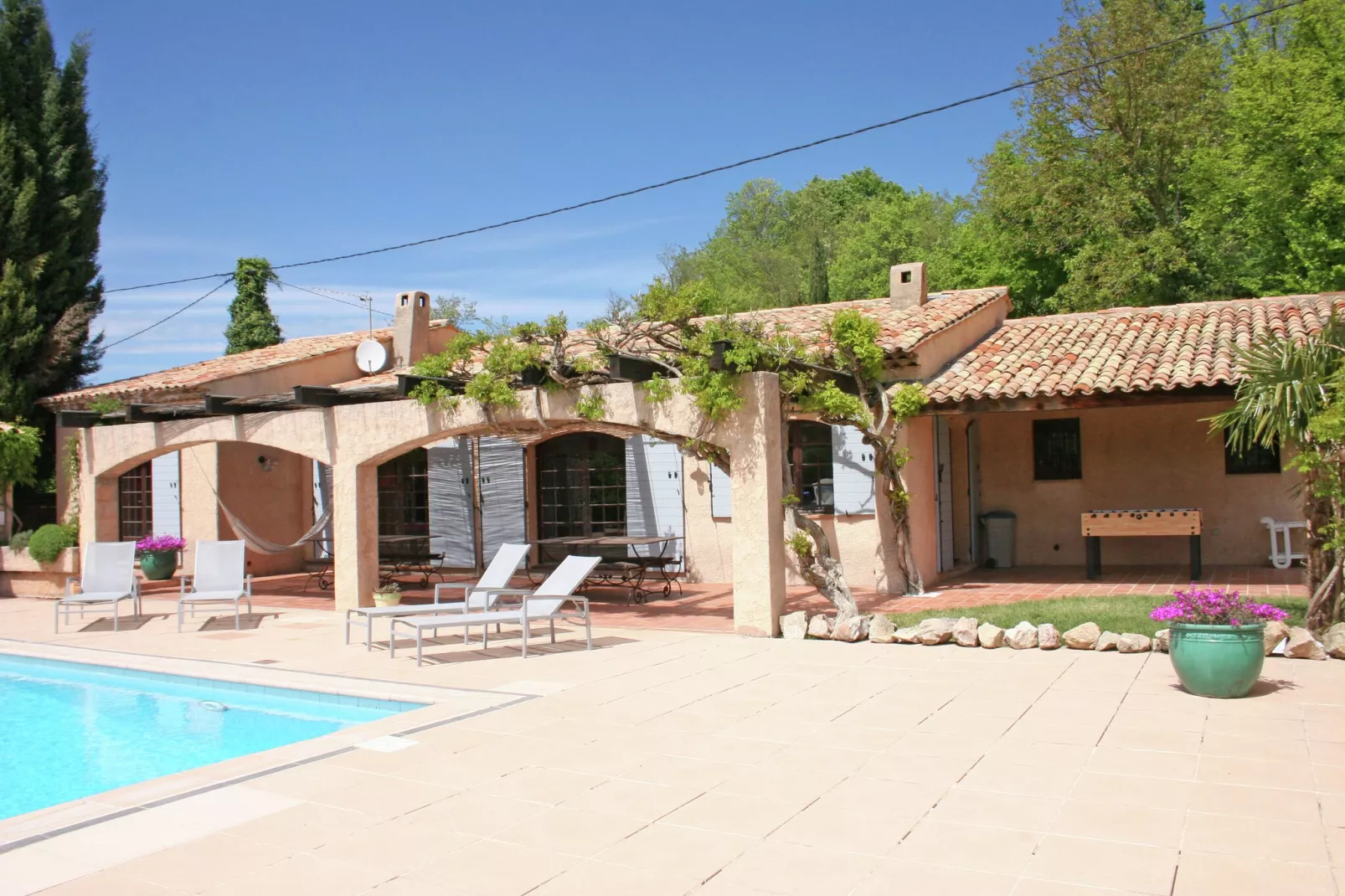 Mas la Baouque-Exterior summer