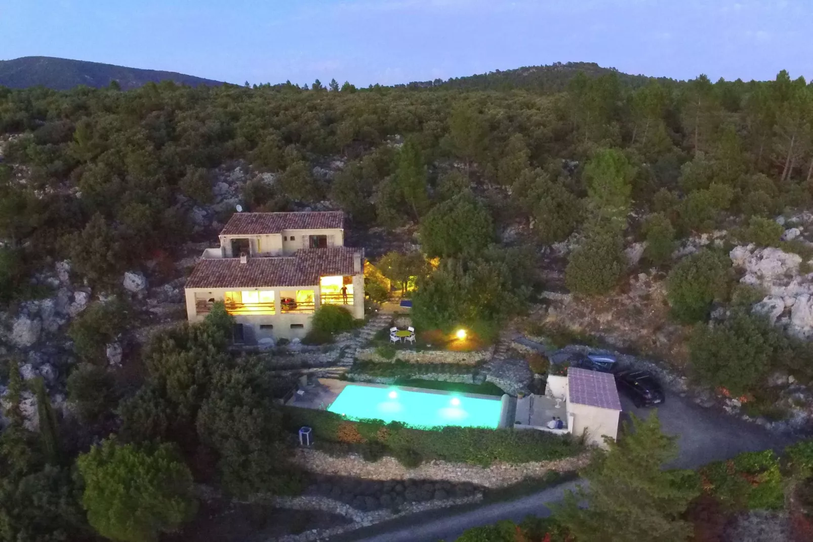 Villa vue splendide-Extérieur été
