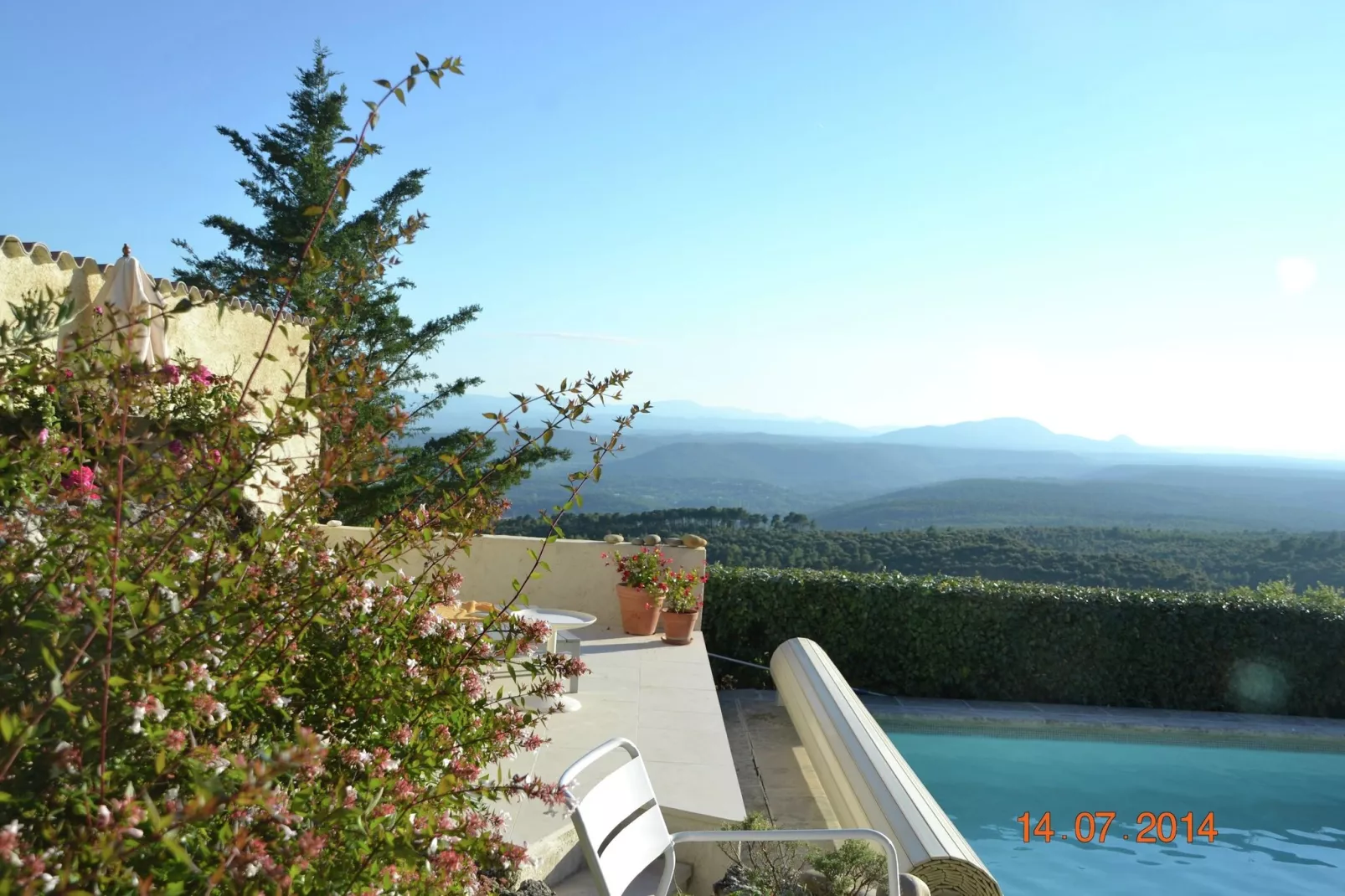 Villa vue splendide-Vue d'été
