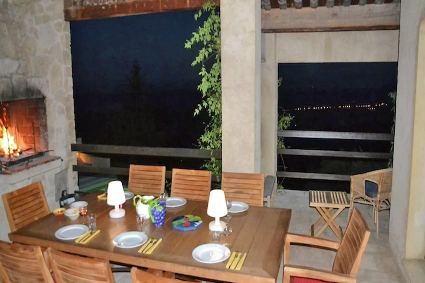 Villa vue splendide-Balcon-terrasse