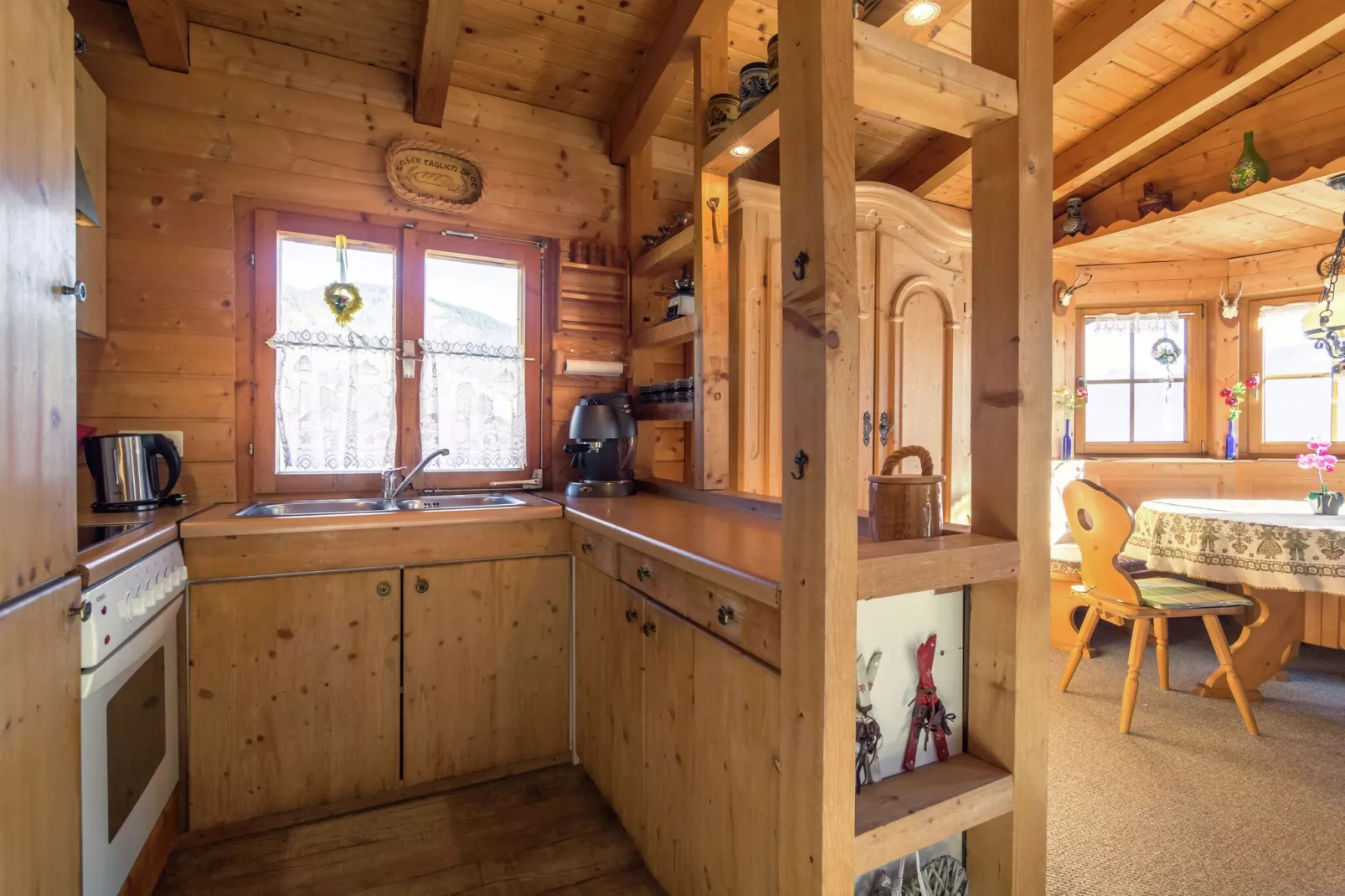 Chalet an der Piste-Cuisine