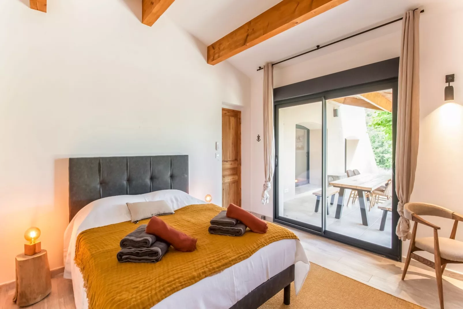 Villa Pouperas Vaison la Romaine-Bedroom