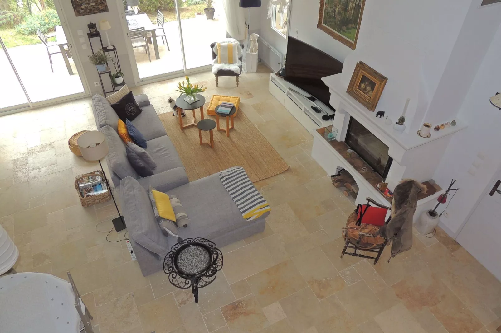 Villa Rose-Living room