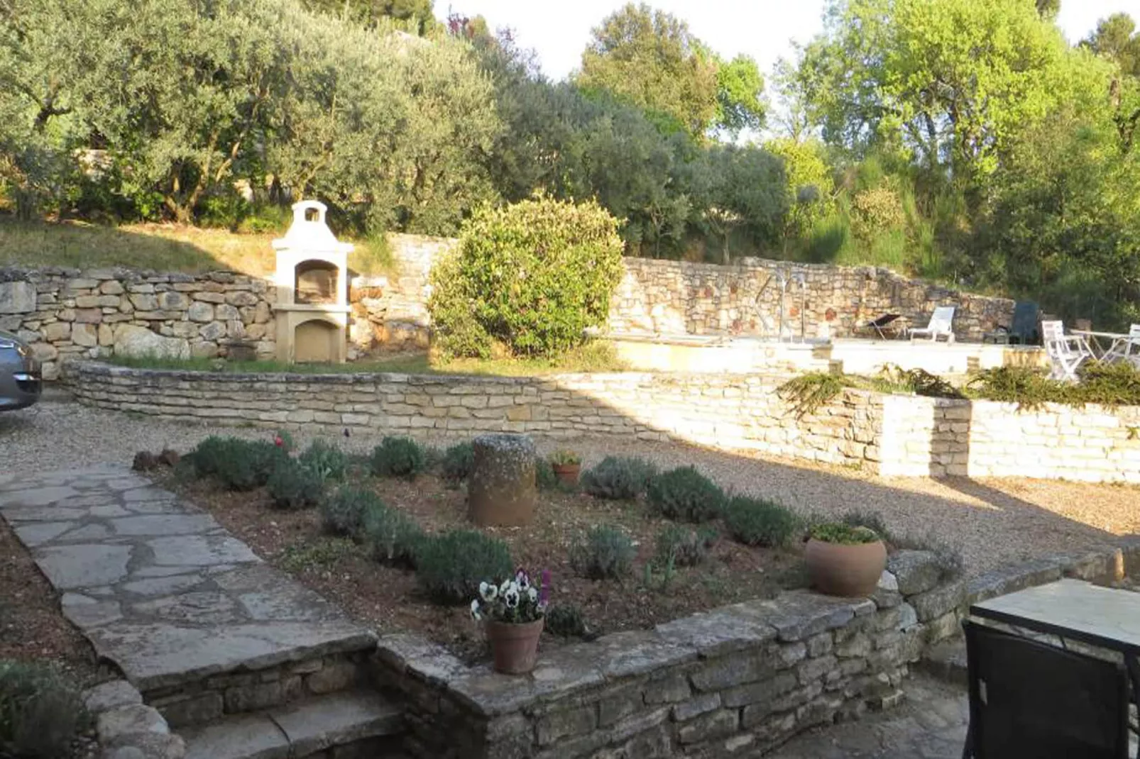 Val des Fées-Gardens summer