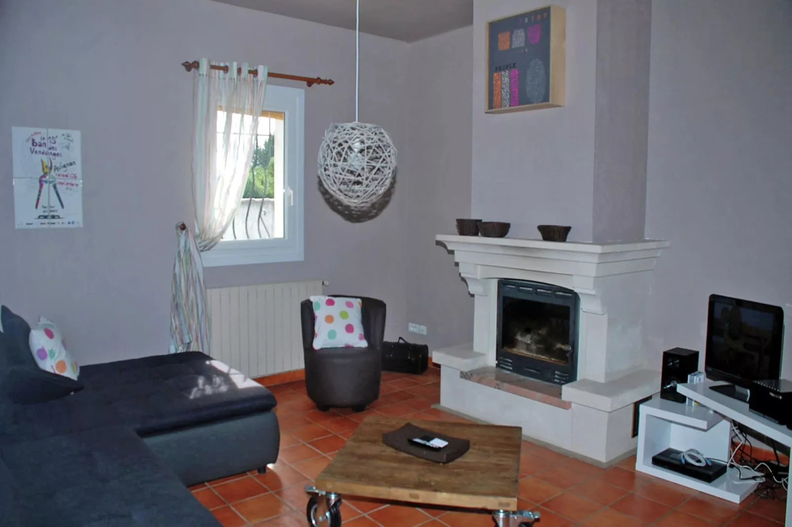 Entre Luberon et Avignon-Wohnzimmer