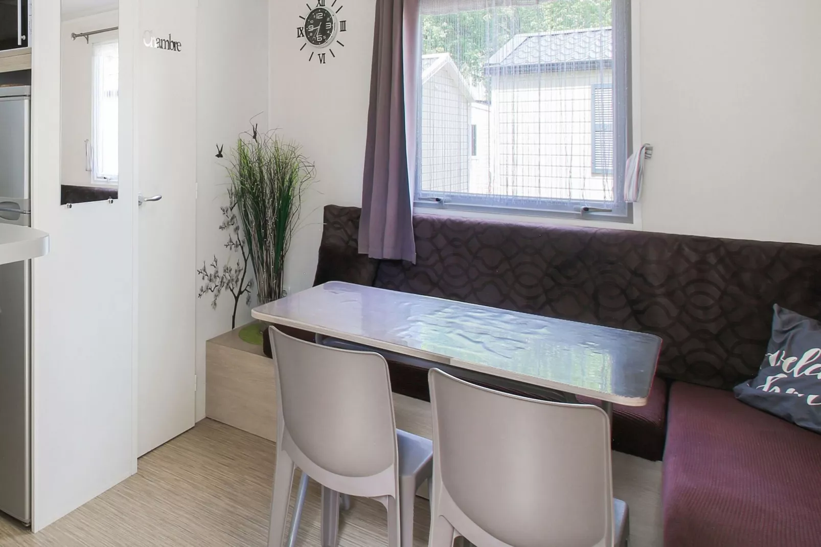 Mobil-home 4pax-Living room