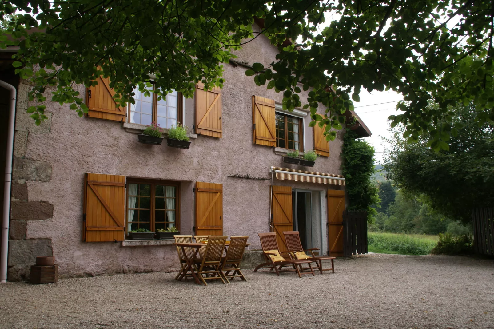 Maison de vacances - LA CHAPELLE-AUX-BOIS-Extérieur été