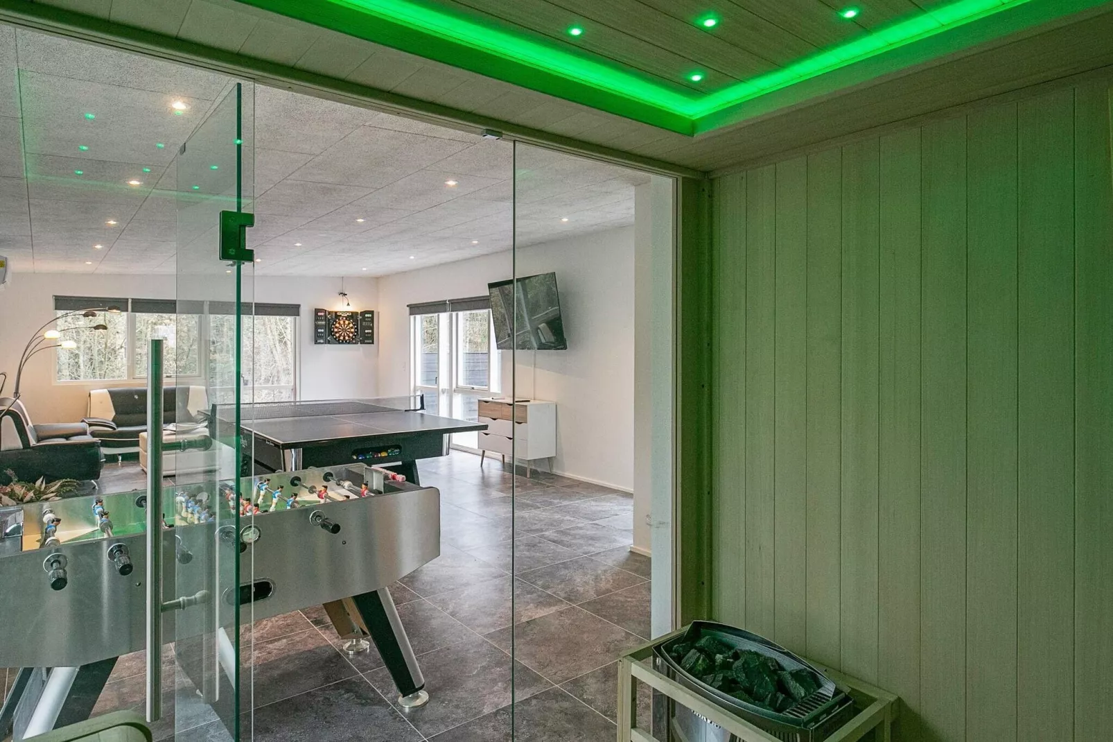 8 Personen Ferienhaus in Højslev-By Traum-Sauna