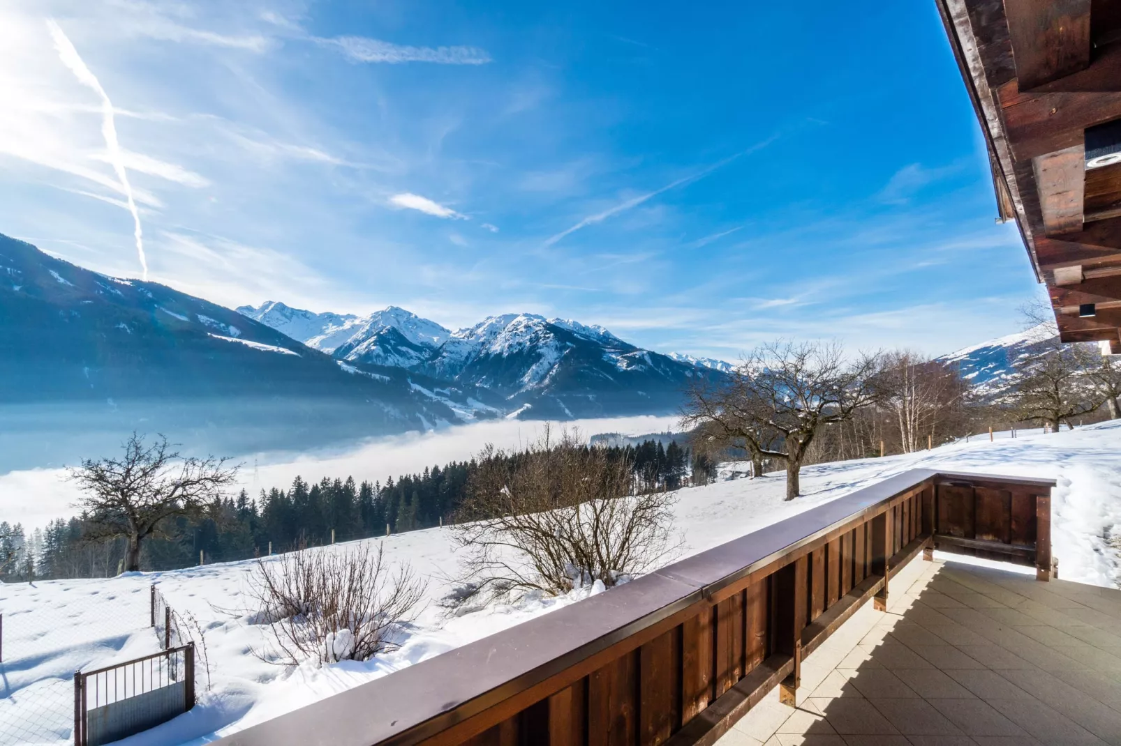 Gut Vorderstallberg-Aussicht Winter