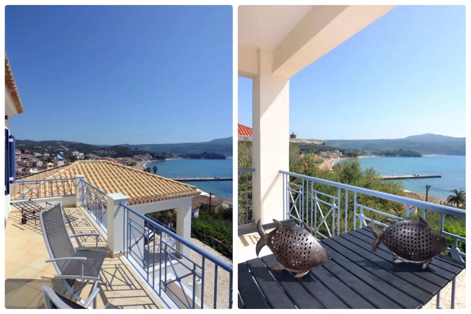 Villa I Gorgòna-Vue d'été
